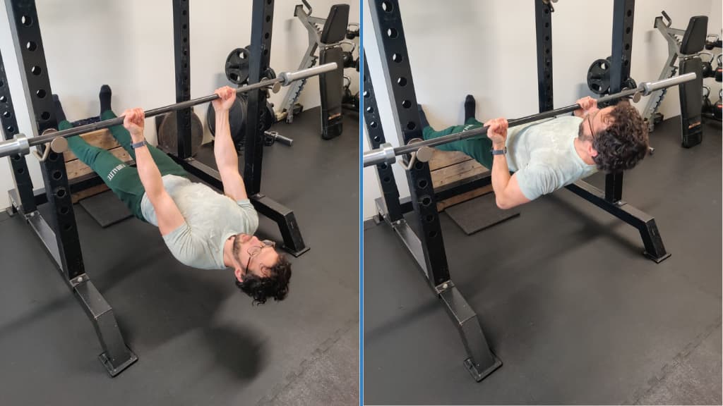 inverted bodyweight row